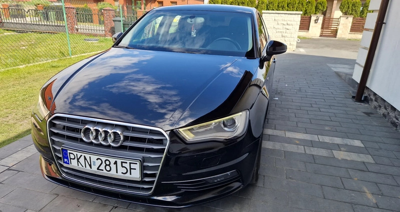 Audi A3 cena 54900 przebieg: 228303, rok produkcji 2014 z Sompolno małe 407